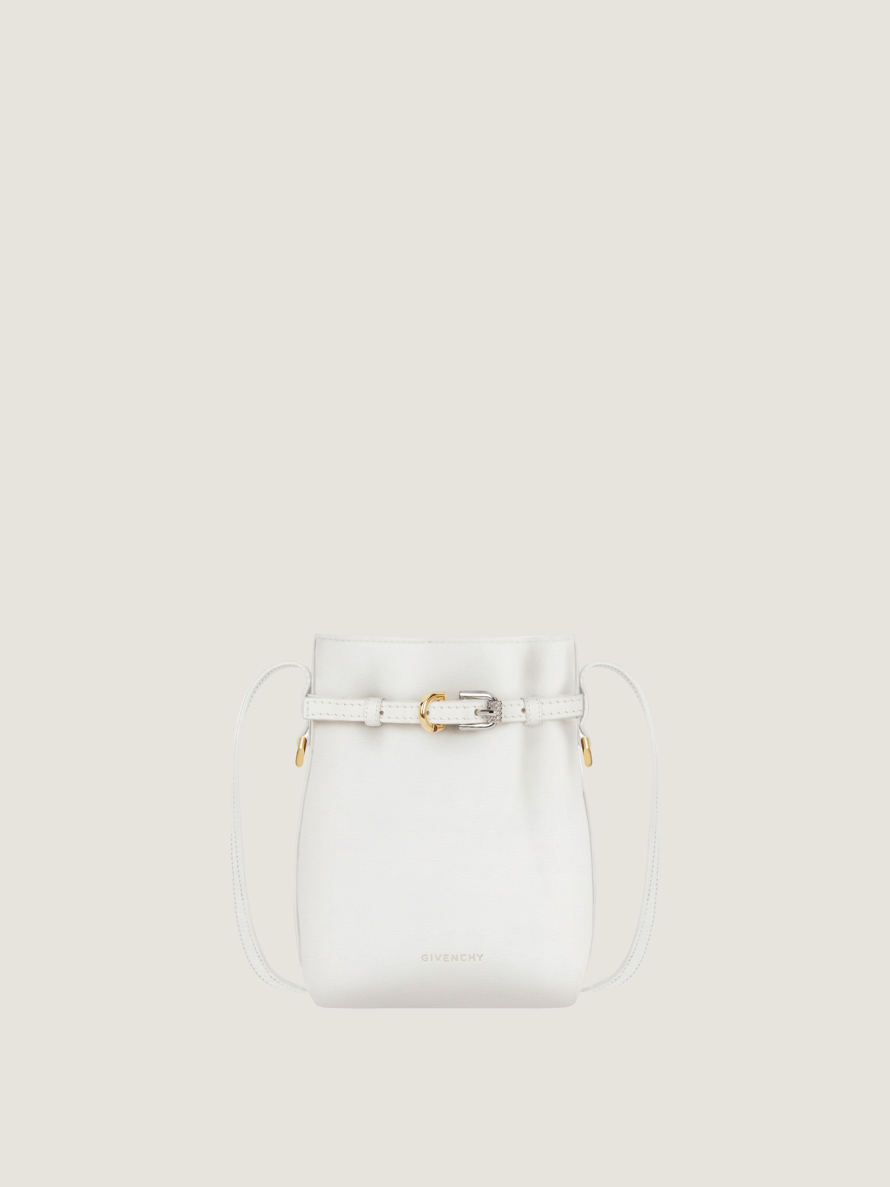 Voyou phone pouch in leather